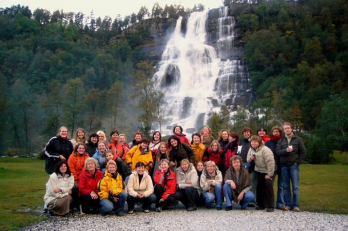 2007, vodopád Tvindefoss (Norsko)