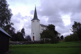 kostel na ostrově Stord