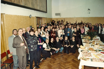 posezení s žáky a přáteli v Sokole Libeň