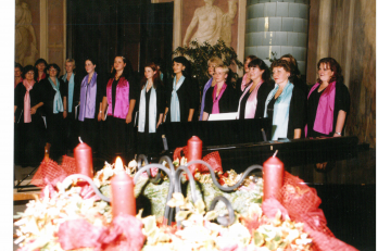 adventní koncert v Libeňském zámečku - 2. 12. 2003