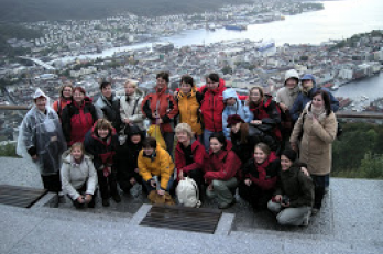 pohled na Bergen